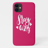 Blijf Cozy Case-Mate iPhone Case (Achterkant)