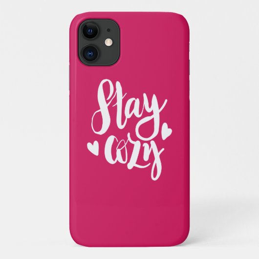 Blijf Cozy Case-Mate iPhone Case (Achterkant)