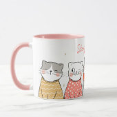 Blijf Cozy Cat Mok (Links)