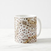 Blijf Cozy Doodlepatroon Mok (Voorkant rechts)