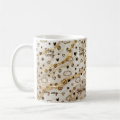 Blijf Cozy Doodlepatroon Mok (Links)