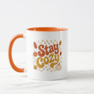 Blijf Cozy Herfst Pompoen Vriend Mok