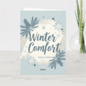 Blijf Cozy Kaart (Achterkant)