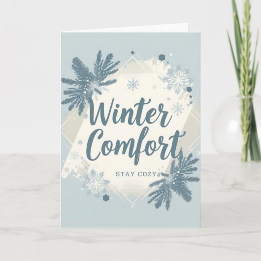 Blijf Cozy Kaart (Voorkant)