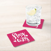 Blijf Cozy Kartonnen Onderzetters (Insitu)