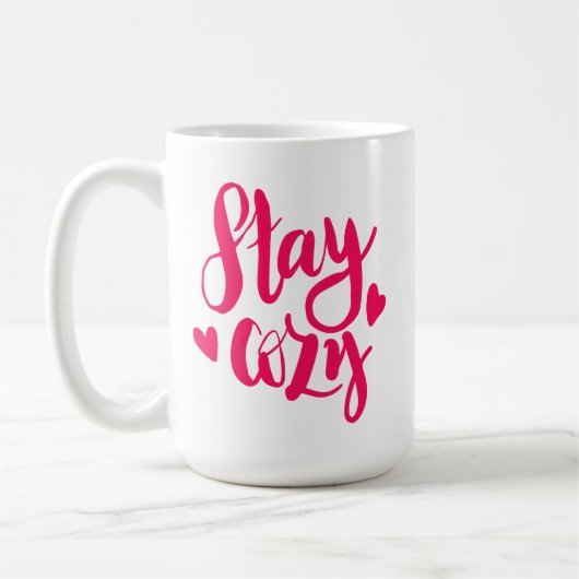 Blijf Cozy Koffiemok (Links)