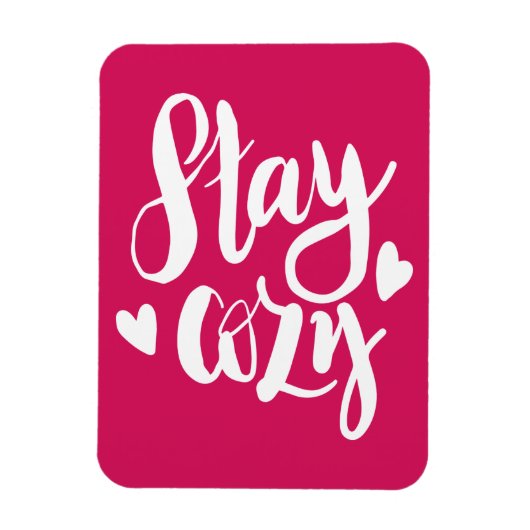 Blijf Cozy Magneet (Verticaal)