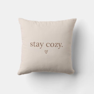 Blijf Cozy Minimalistische Kussen