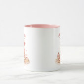 Blijf Cozy Schattig Konijn Zachte Roze Mok (Midden)