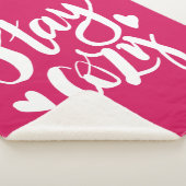 Blijf Cozy Sherpa Deken (3/4)