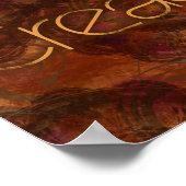 Blijf creatief van Mansa Pryor Poster (Hoek)