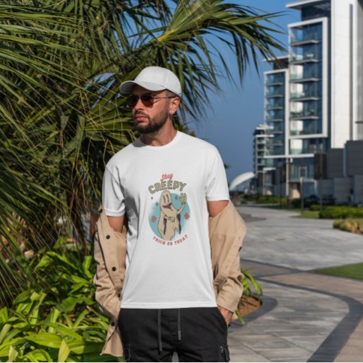 Blijf Creepy Halloween T-shirt