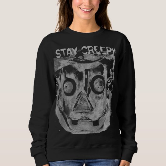 BLIJF CREEPY T-shirt (Voorkant)