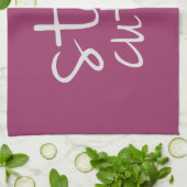 Blijf Cute Kitchen Towel, grijs Theedoek (Gevouwen)