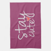 Blijf Cute Kitchen Towel, grijs Theedoek (Verticaal)