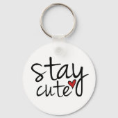 Blijf Cute Sleutelhanger (Voorkant)