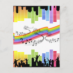 Blijf dansen briefkaart