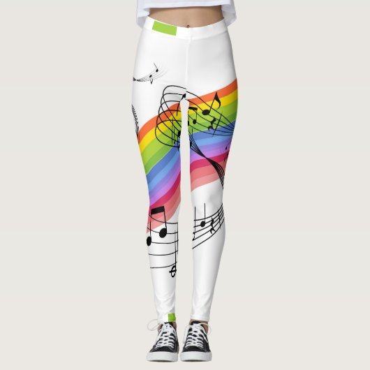 Blijf dansen leggings (Voorkant)