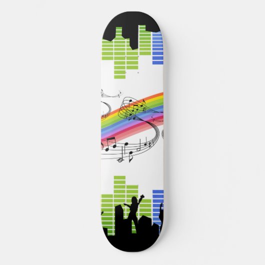 Blijf dansen persoonlijk skateboard (Voorkant)