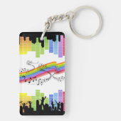 Blijf dansen sleutelhanger (achterkant)