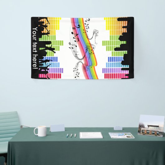 Blijf dansen spandoek (Beurs)