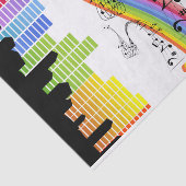 Blijf dansen tissuepapier (Detail)