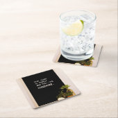 Blijf dicht bij mensen die zich zonneschijn voelen kartonnen onderzetters (Insitu)