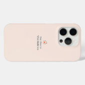 Blijf Dicht bij Wat Je Geneest Minimaal Motiverend Case-Mate iPhone Case (Achterkant (horizontaal))