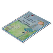 Blijf die mooie schitteren! notitieboek (Linkerzijde)