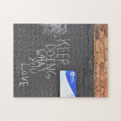 Blijf doen wat je van Londen houdt, Britse graffit Legpuzzel (Horizontaal)