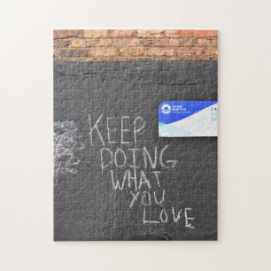 Blijf doen wat je van Londen houdt, Britse graffit Legpuzzel