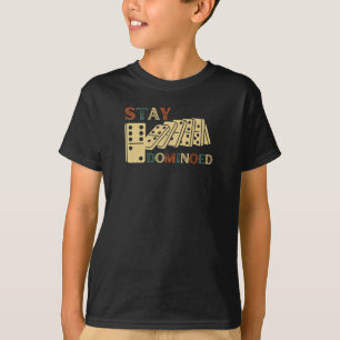 Blijf domineren   kettingreactie domino t-shirt