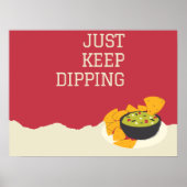 Blijf dompelen! poster (Voorkant)