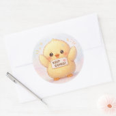 Blijf Doorgaan Alma Cute Chick Sticker (Envelop)
