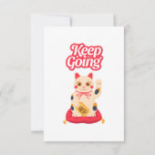 Blijf Doorgaan Bedankkaart (Achterkant)