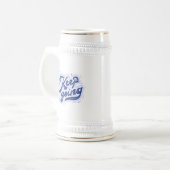 Blijf Doorgaan Bierpul (Voorkant links)
