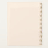 Blijf doorgaan, blijf groeien - Paddenstoel & Bloe Planner (Achterkant)