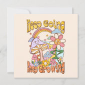 Blijf doorgaan, blijf groeien - Paddenstoelen & bl (Voorkant)