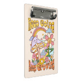 Blijf doorgaan, blijf groeien - Paddenstoelen & bl Mini Klembord (Schuin)