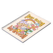 Blijf doorgaan, blijf groeien - Paddenstoelen & bl Notitieboek (Linkerzijde)