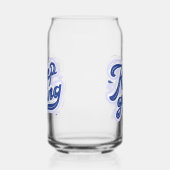Blijf Doorgaan Blikvorm Glas (Rechts)