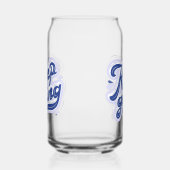 Blijf Doorgaan Blikvorm Glas (Links)