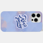 Blijf Doorgaan Case-Mate iPhone Case (Achterkant (horizontaal))