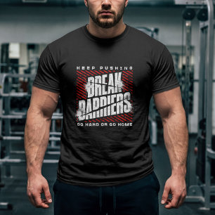 Blijf Doorgaan – Doorbreek Grenzen T-shirt