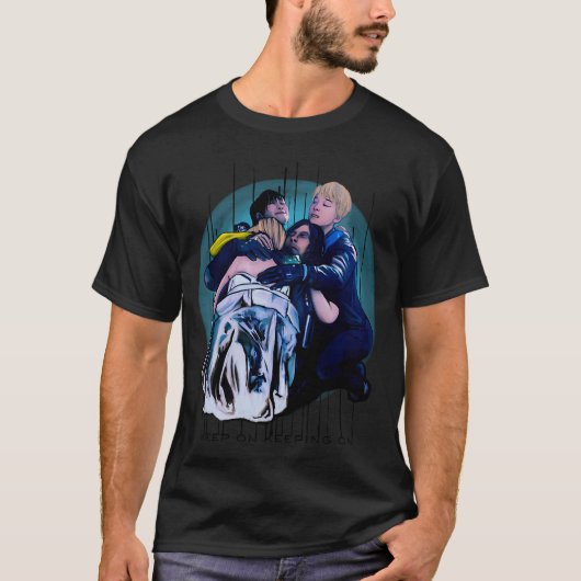 Blijf doorgaan DS2 kunst T-shirt (Voorkant)