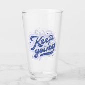 Blijf Doorgaan Glas (Achterkant)