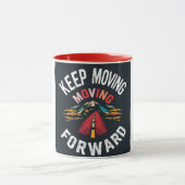 Blijf doorgaan met Inspirerend Mok (Midden)