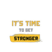 Blijf doorgaan met typografie-T-shirt T-shirt