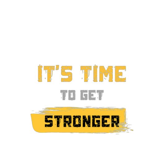 Blijf doorgaan met typografie-T-shirt T-shirt