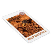 Blijf doorgaan Motivatie coddiwompling schildpad Magneet (Rechterzijde)